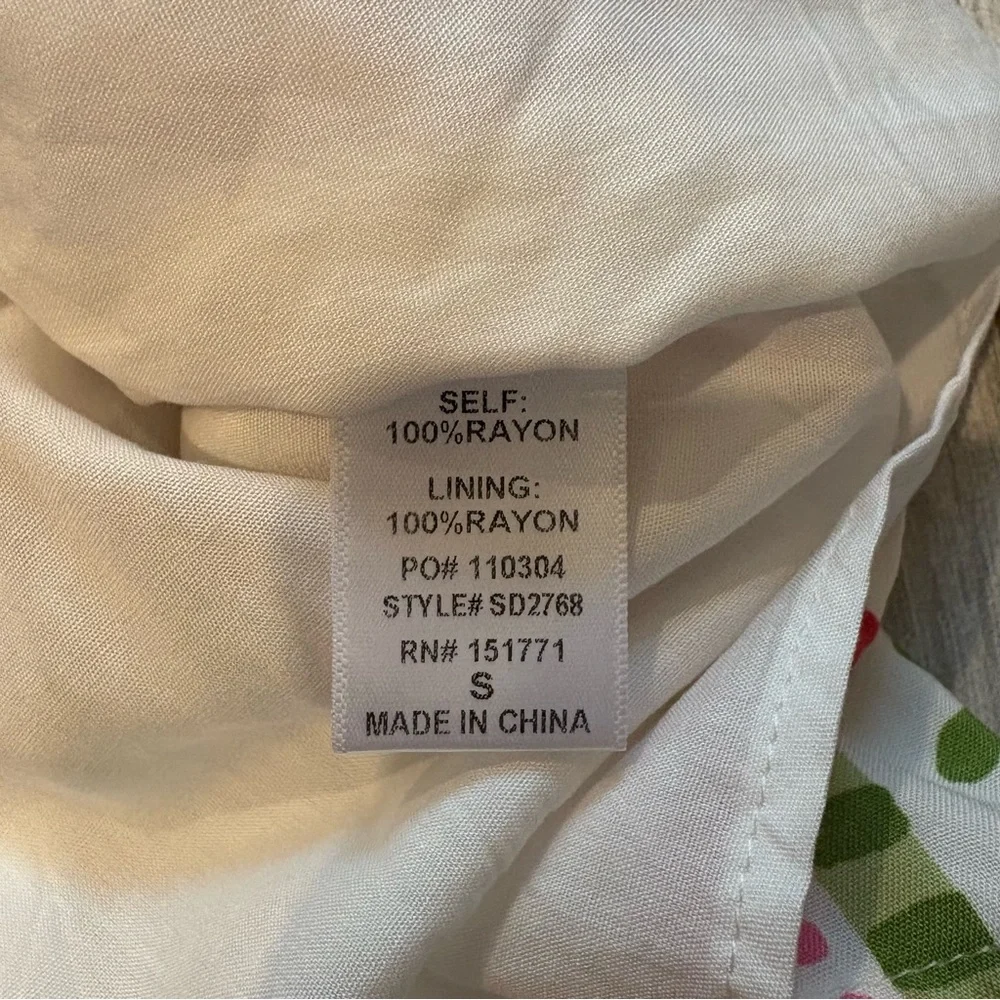 NWT, Mod On Trend Secret Symphony Cutout Tie Back Print Dress!, Sz S - Picture 15 of 16